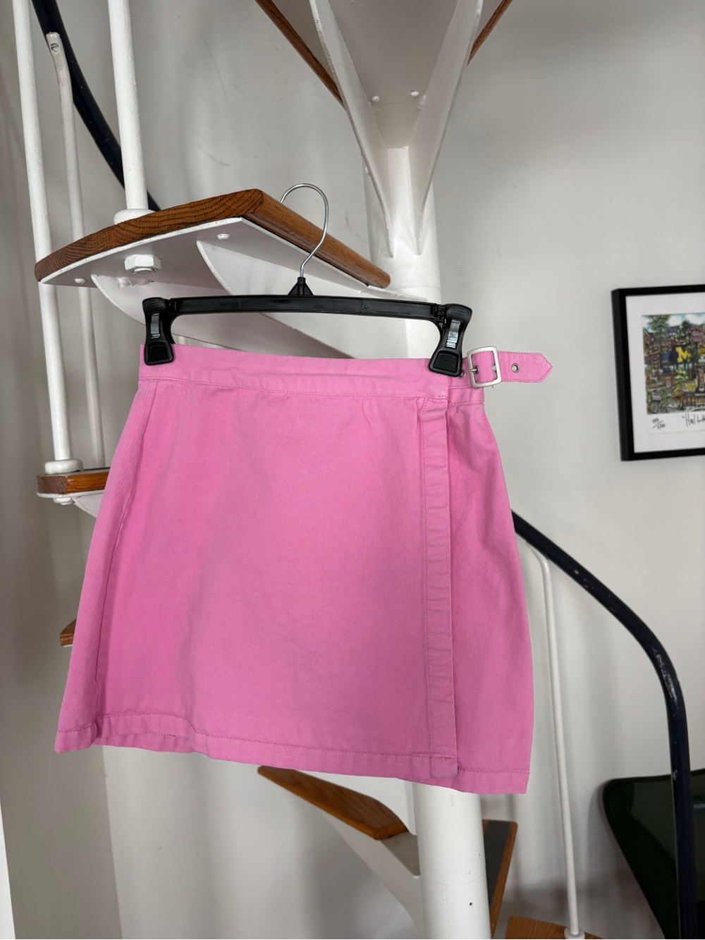 Brandy Melville Women's Pink Skirt